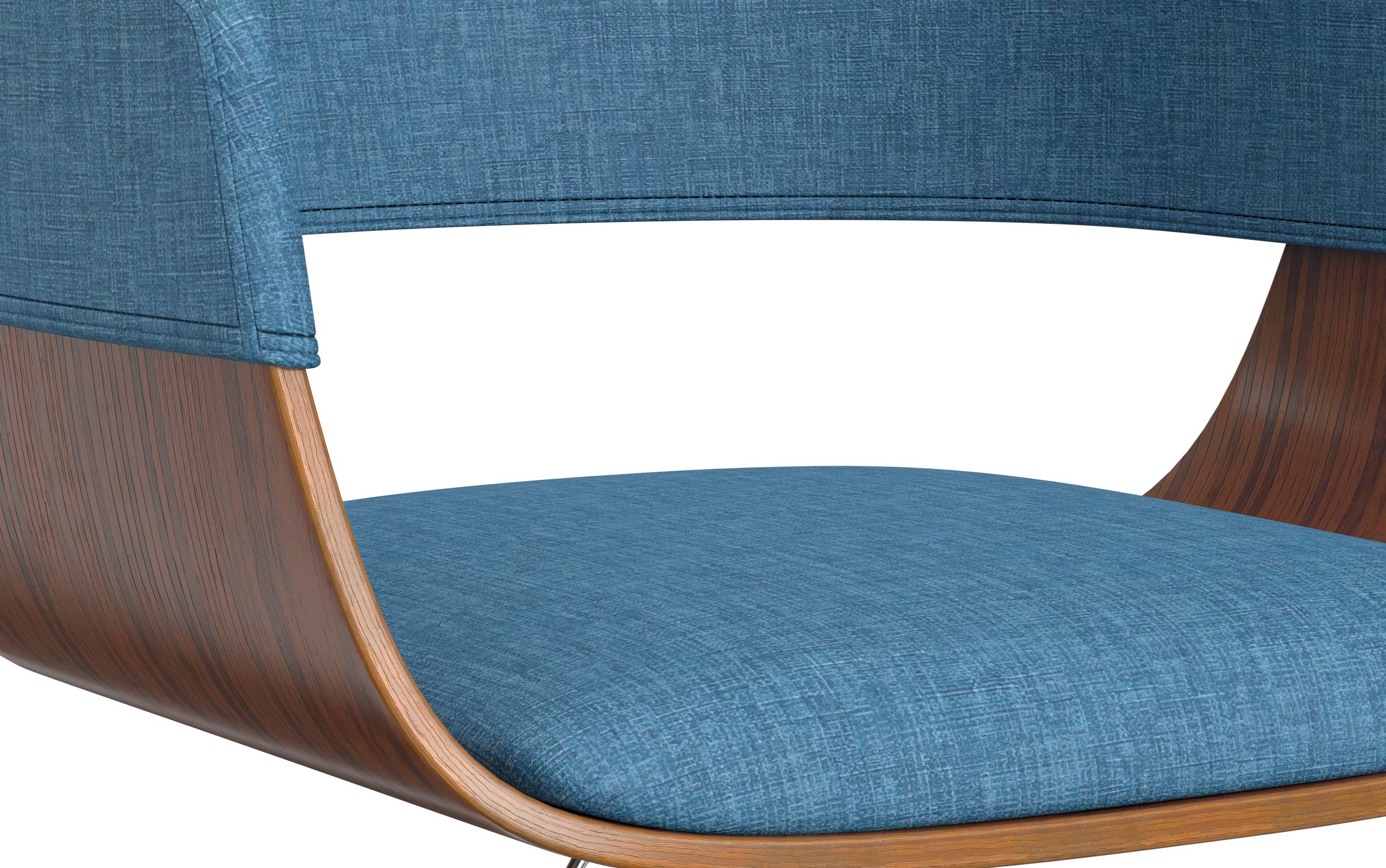 Lowell Bar Stool in Linen Style Fabric