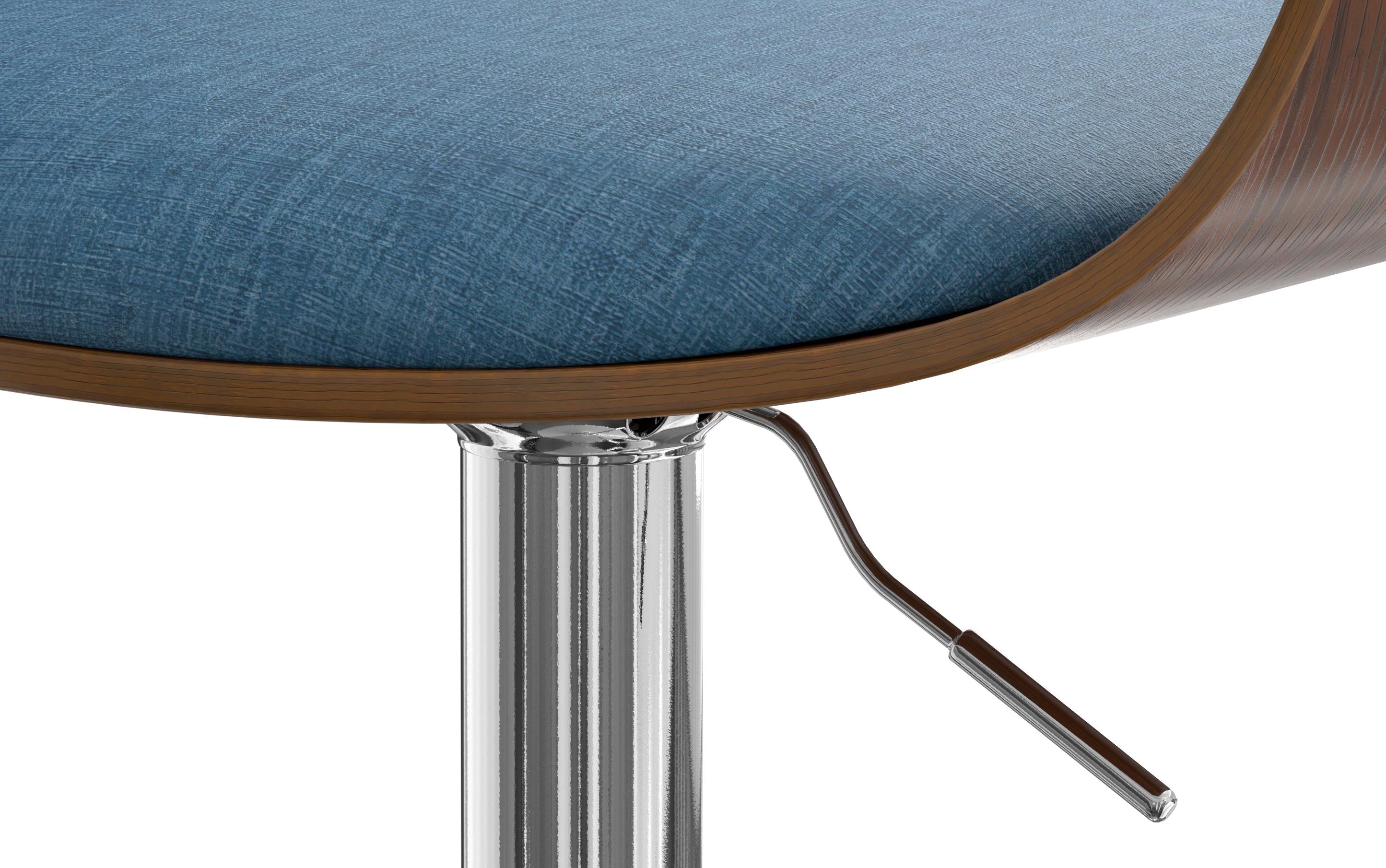 Lowell Bar Stool in Linen Style Fabric