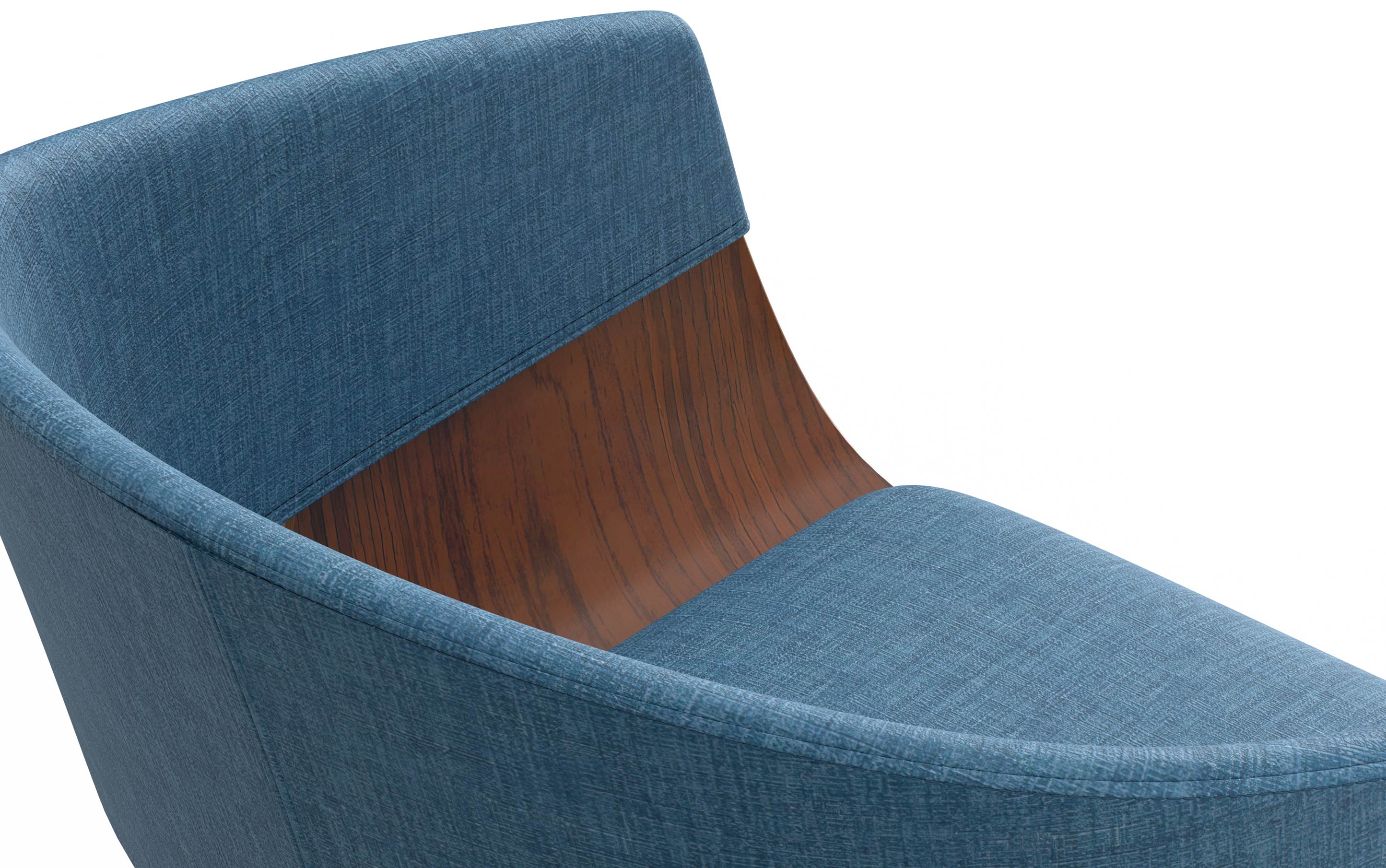 Lowell Bar Stool in Linen Style Fabric