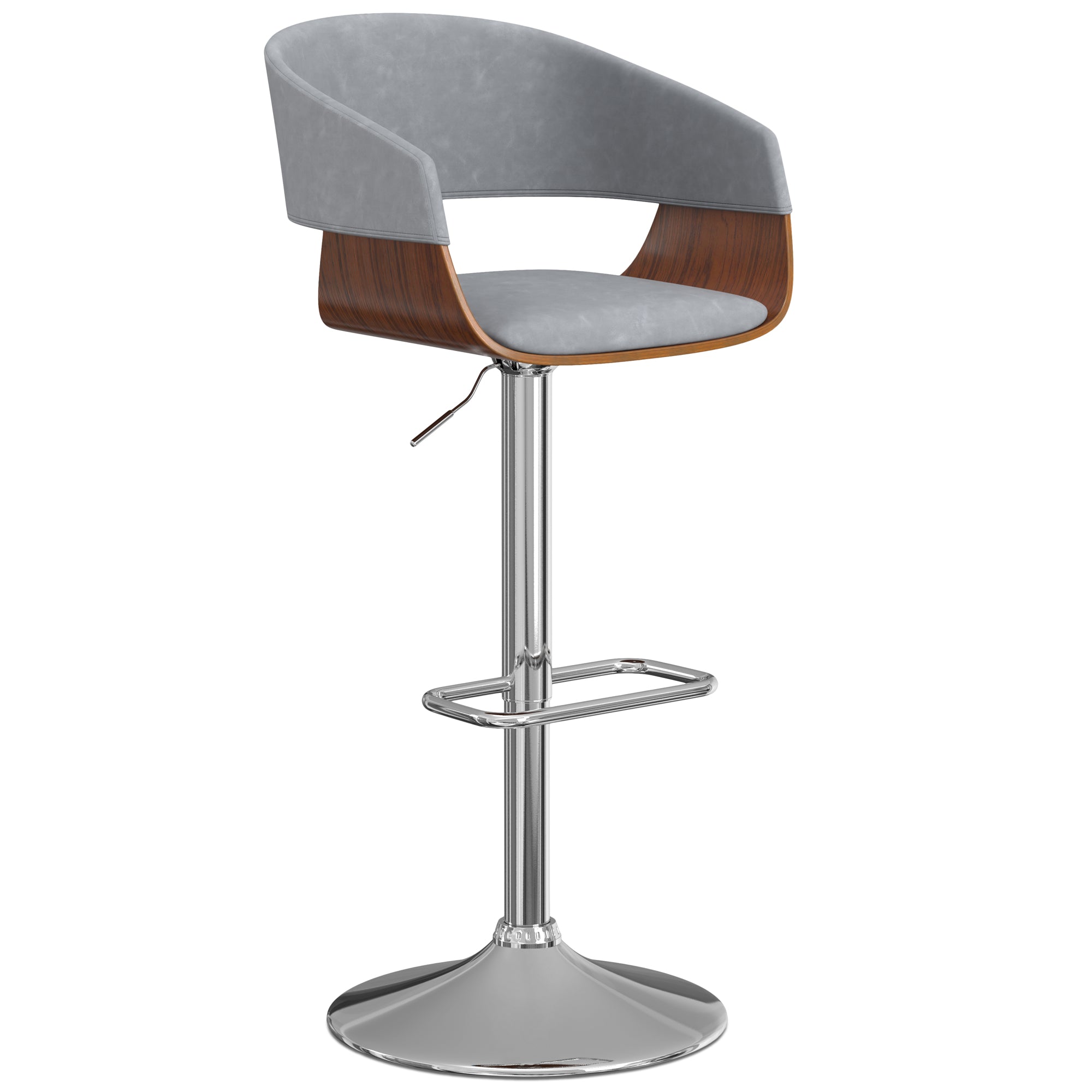 Lowell Bar Stool in Vegan Leather