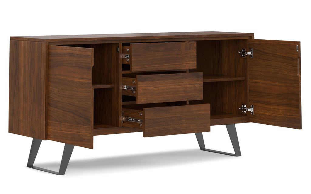 Lowry Sideboard Buffet in Walnut
