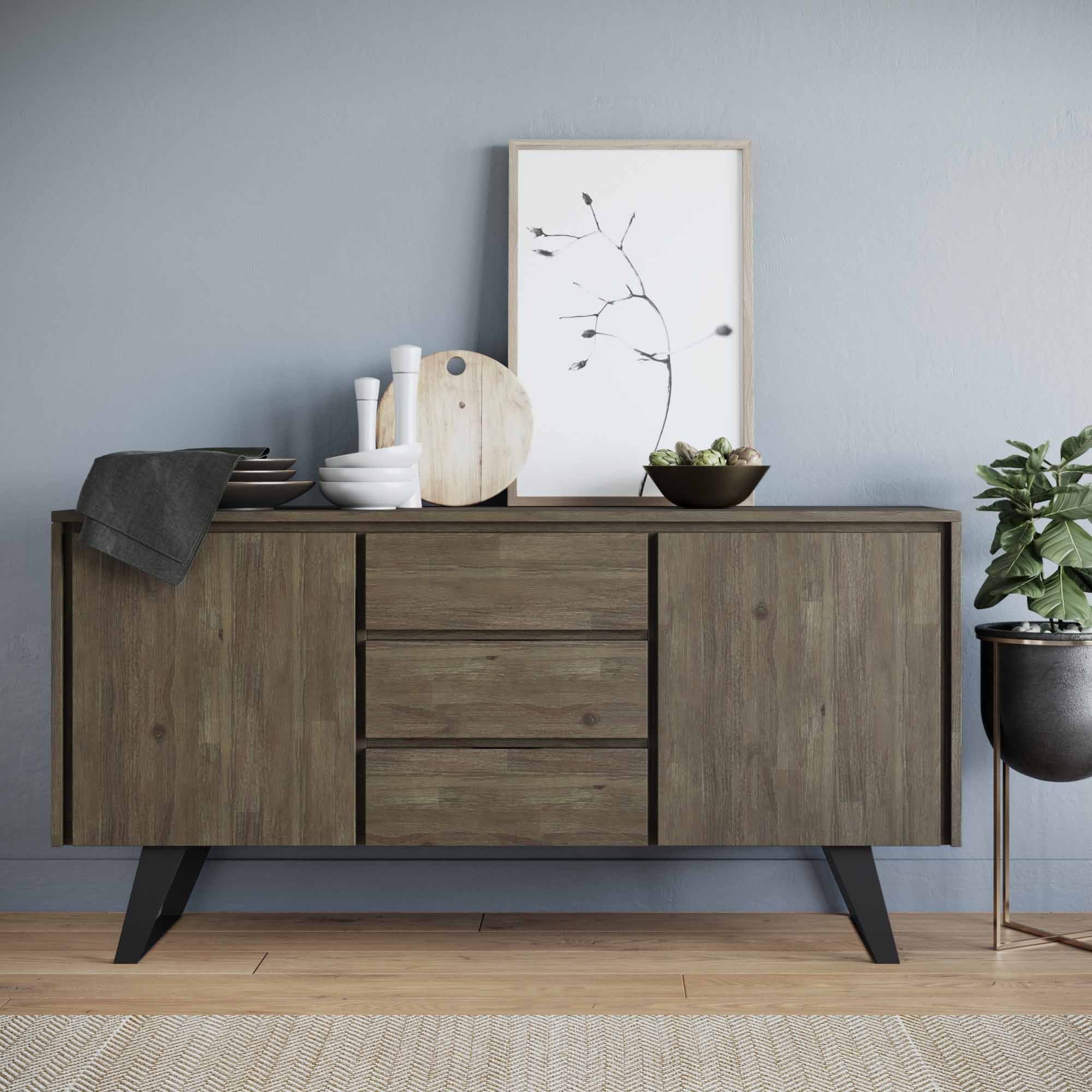 Lowry Sideboard Buffet in Acacia