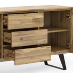 Lowry Sideboard Buffet in Acacia