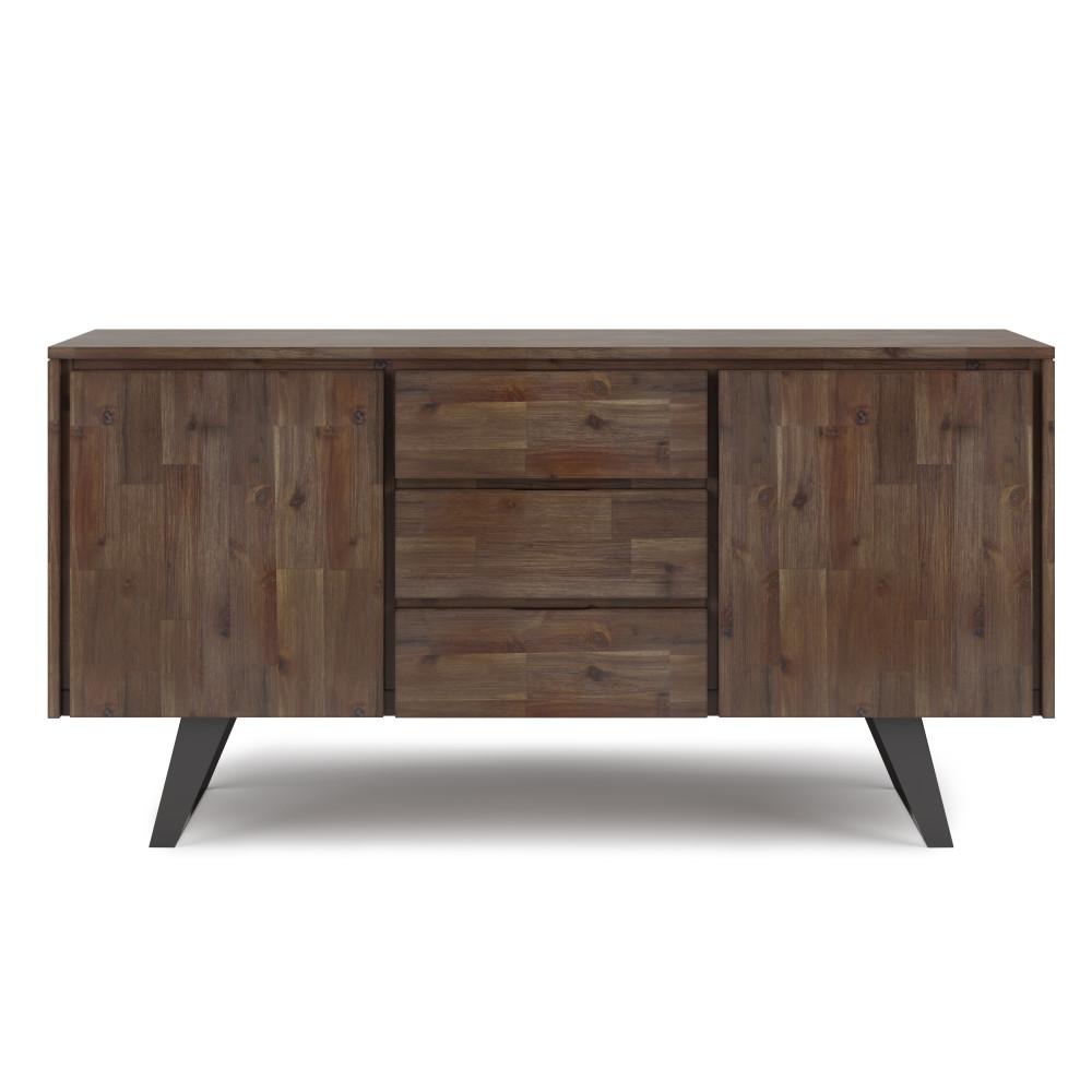 Lowry Sideboard Buffet in Rustic Natural Aged Brown