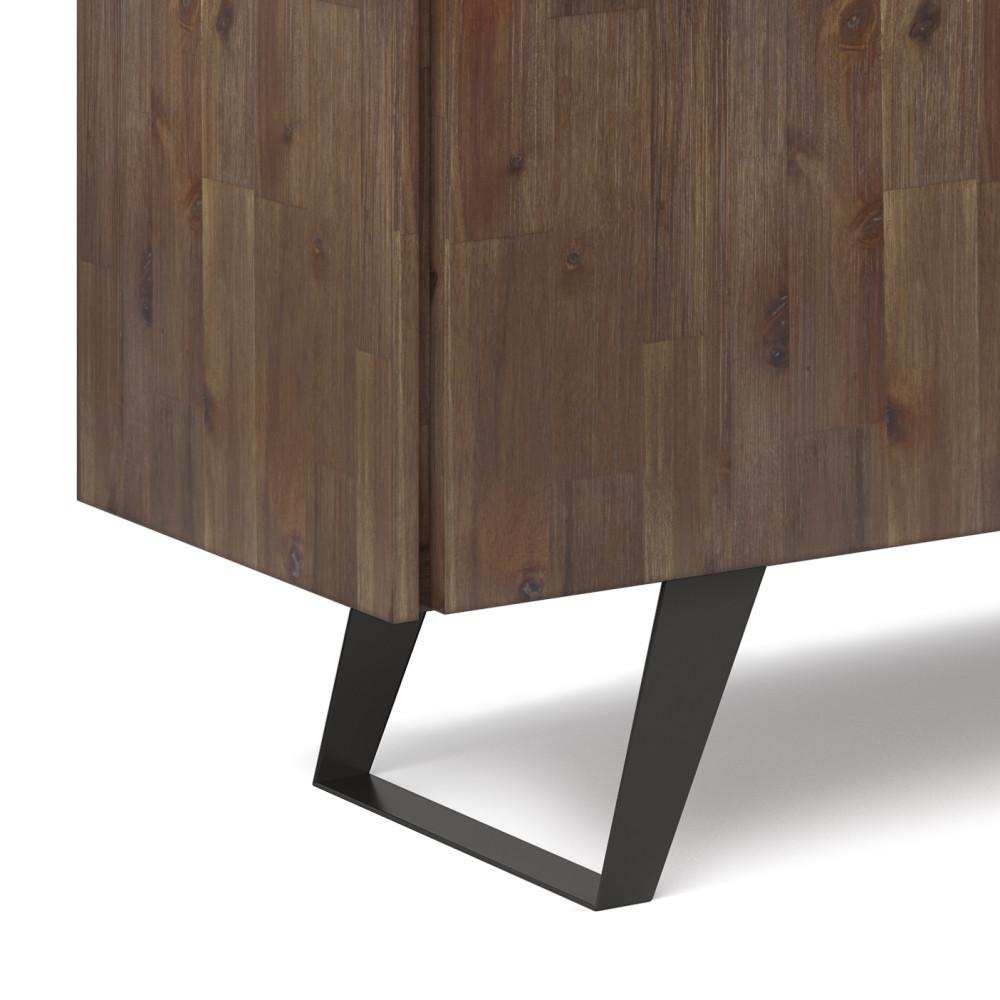 Lowry Sideboard Buffet in Rustic Natural Aged Brown