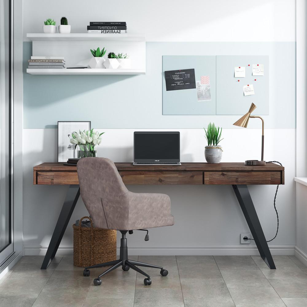 Lowry Large Desk in Acacia