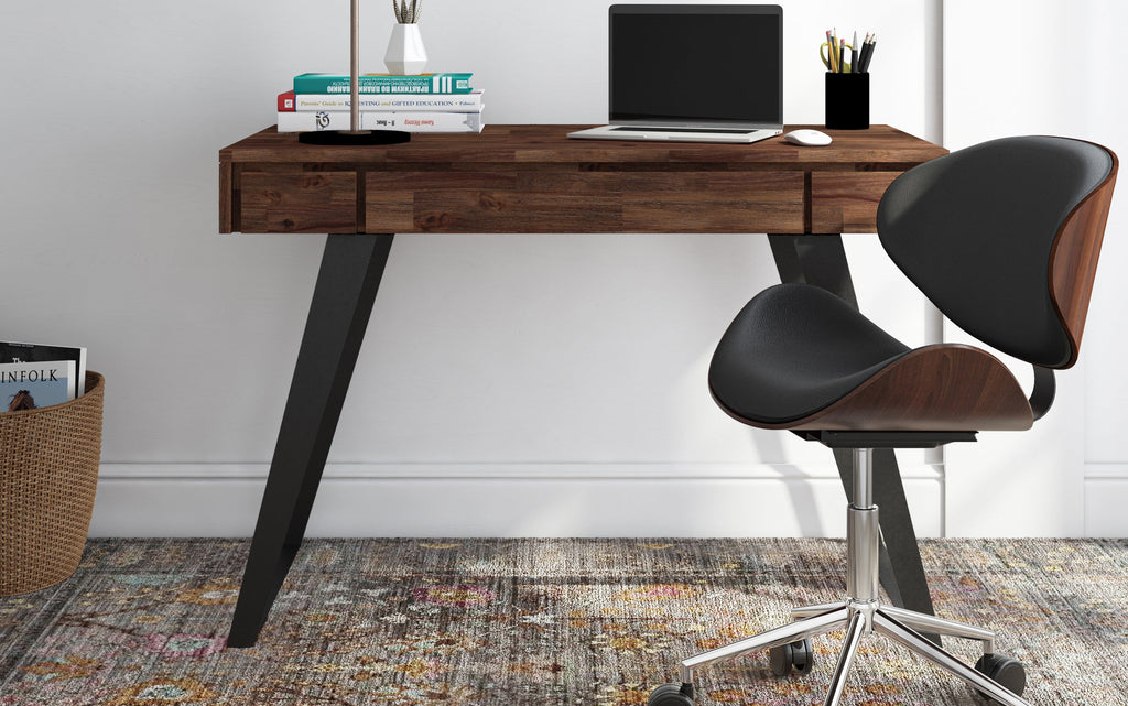 Lowry Small Desk in Acacia