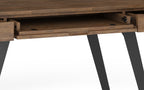 Lowry Small Desk in Rustic Natural Aged Brown