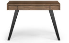 Lowry Small Desk in Rustic Natural Aged Brown