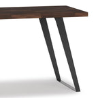 Lowry Flat Top Desk in Acacia