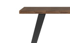 Lowry Flat Top Desk in Acacia