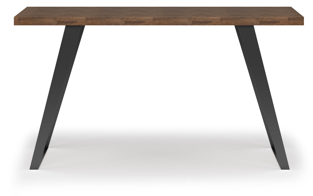 Lowry Flat Top Desk in Acacia