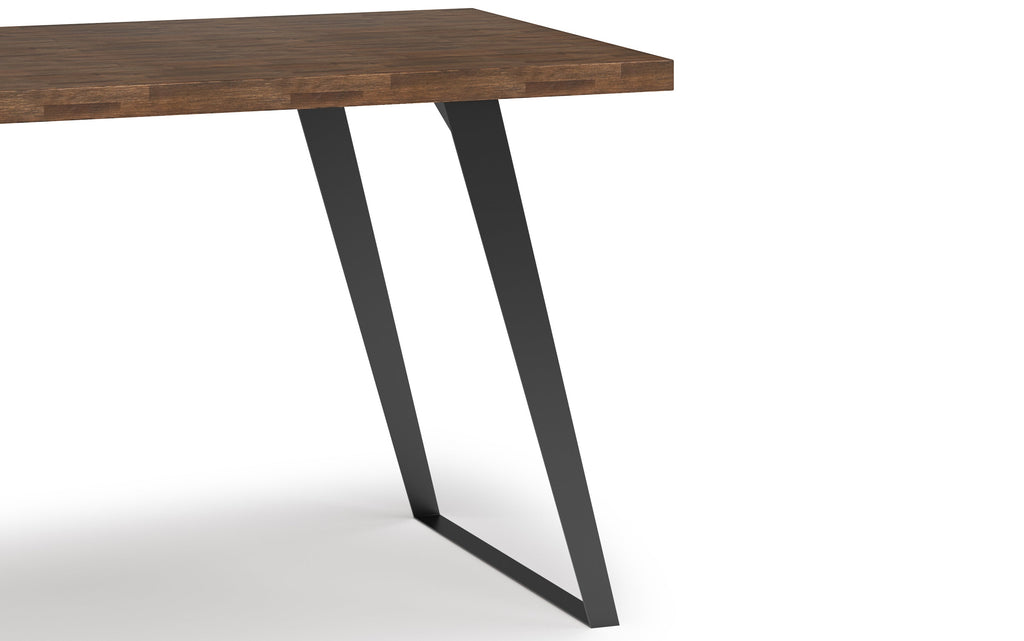 Lowry Flat Top Desk in Acacia