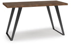 Lowry Flat Top Desk in Acacia
