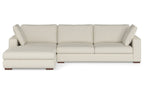 Charlie Deep Seater Left Sectional Sofa
