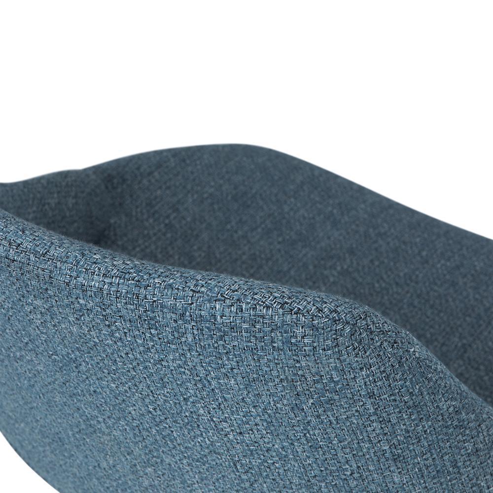 Malden Bentwood Dining Chair in Linen Style Fabric