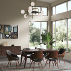 Malden Dining Chair with Wood Back