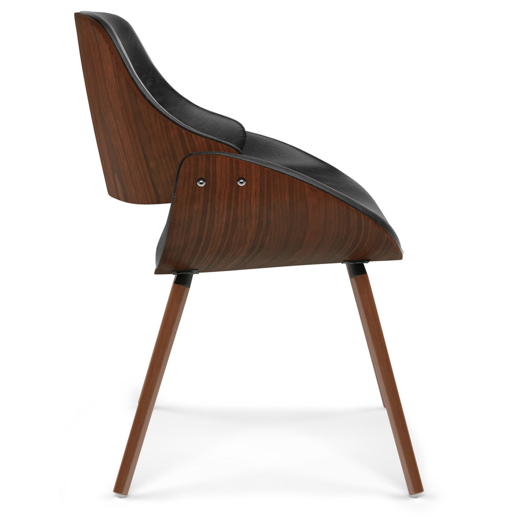 Malden Dining Chair with Wood Back