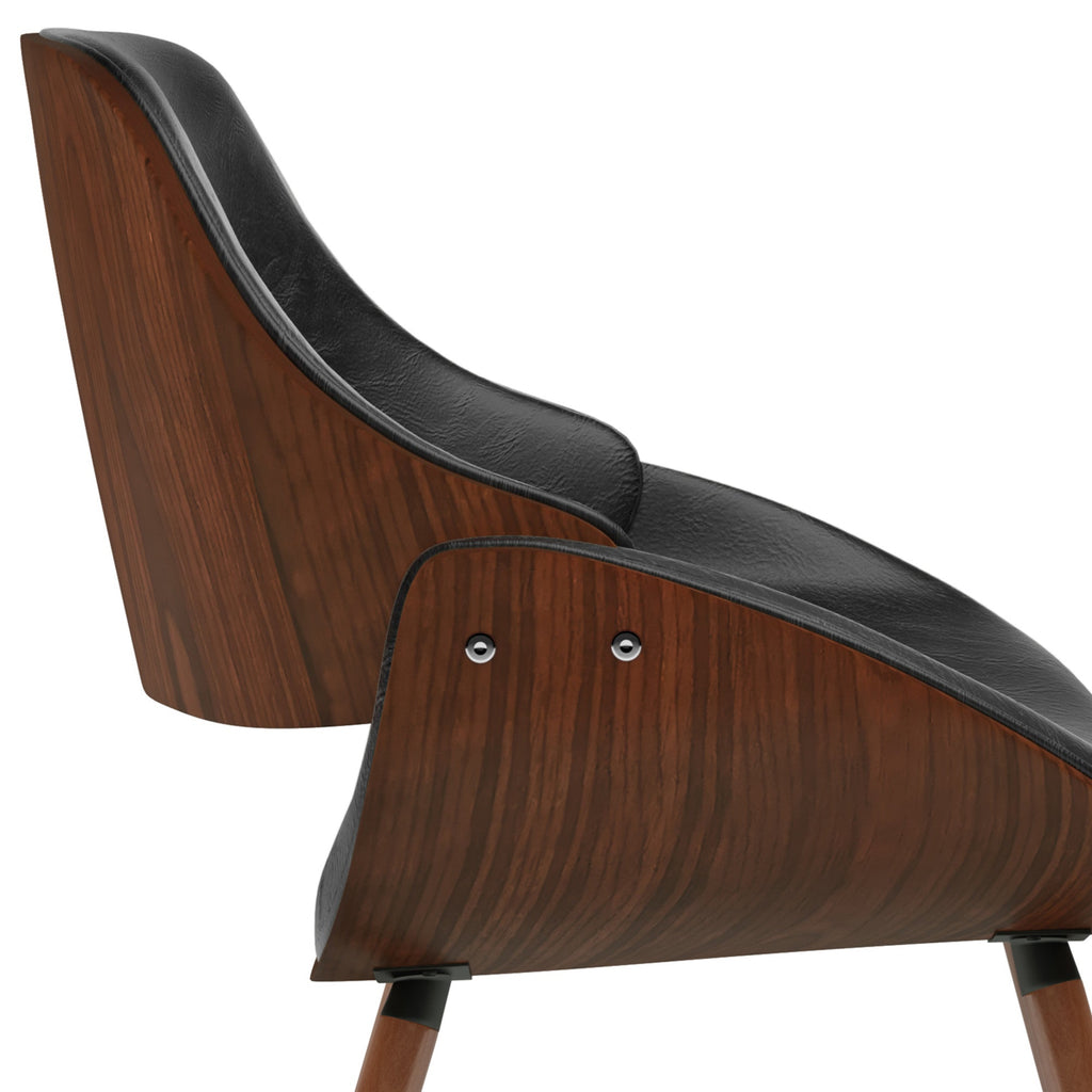 Malden Dining Chair with Wood Back