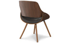 Malden Dining Chair with Wood Back