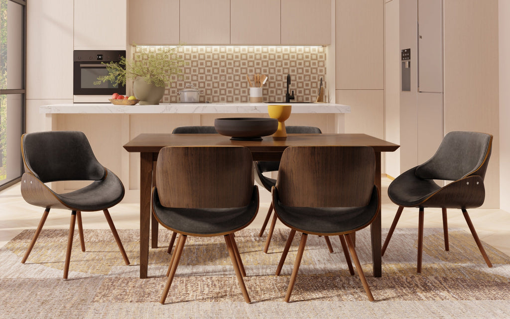 Malden Dining Chair with Wood Back