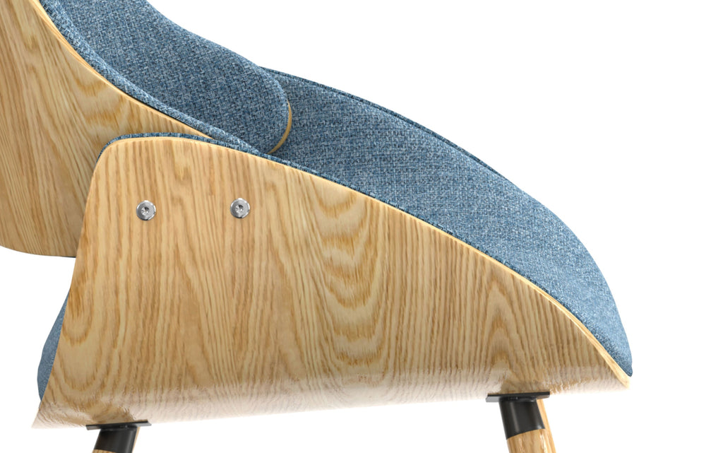 Malden Dining Chair with Wood Back