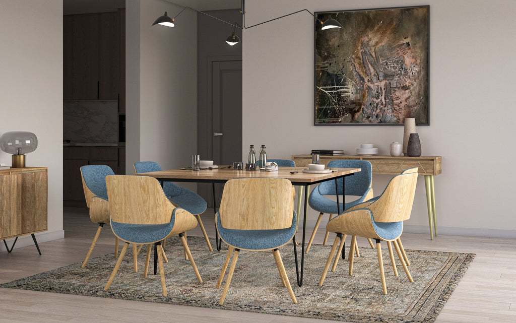 Malden Dining Chair with Wood Back