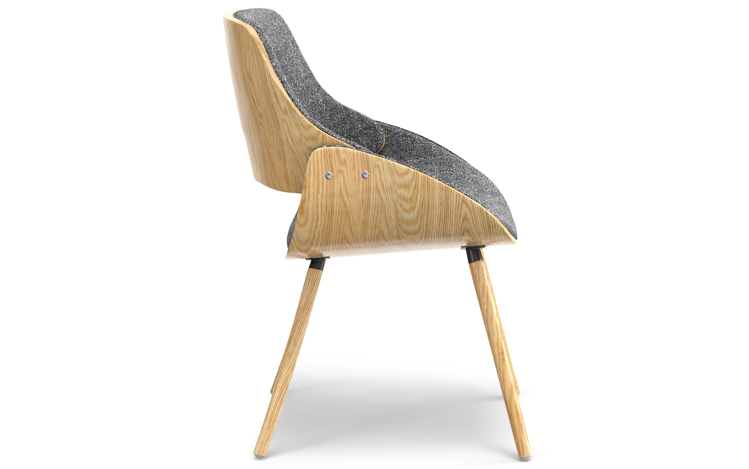 Malden Dining Chair with Wood Back