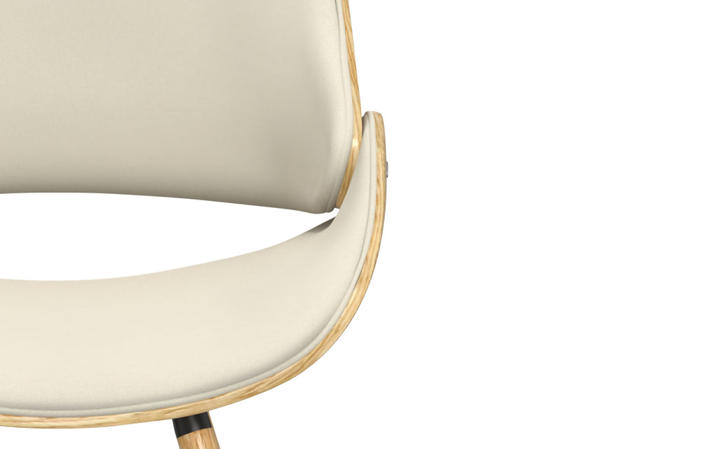 Malden Dining Chair with Wood Back