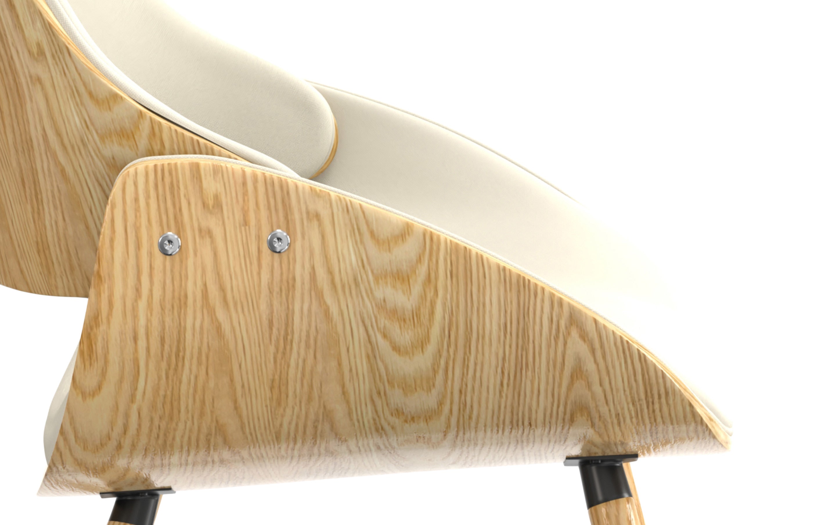 Malden Dining Chair with Wood Back