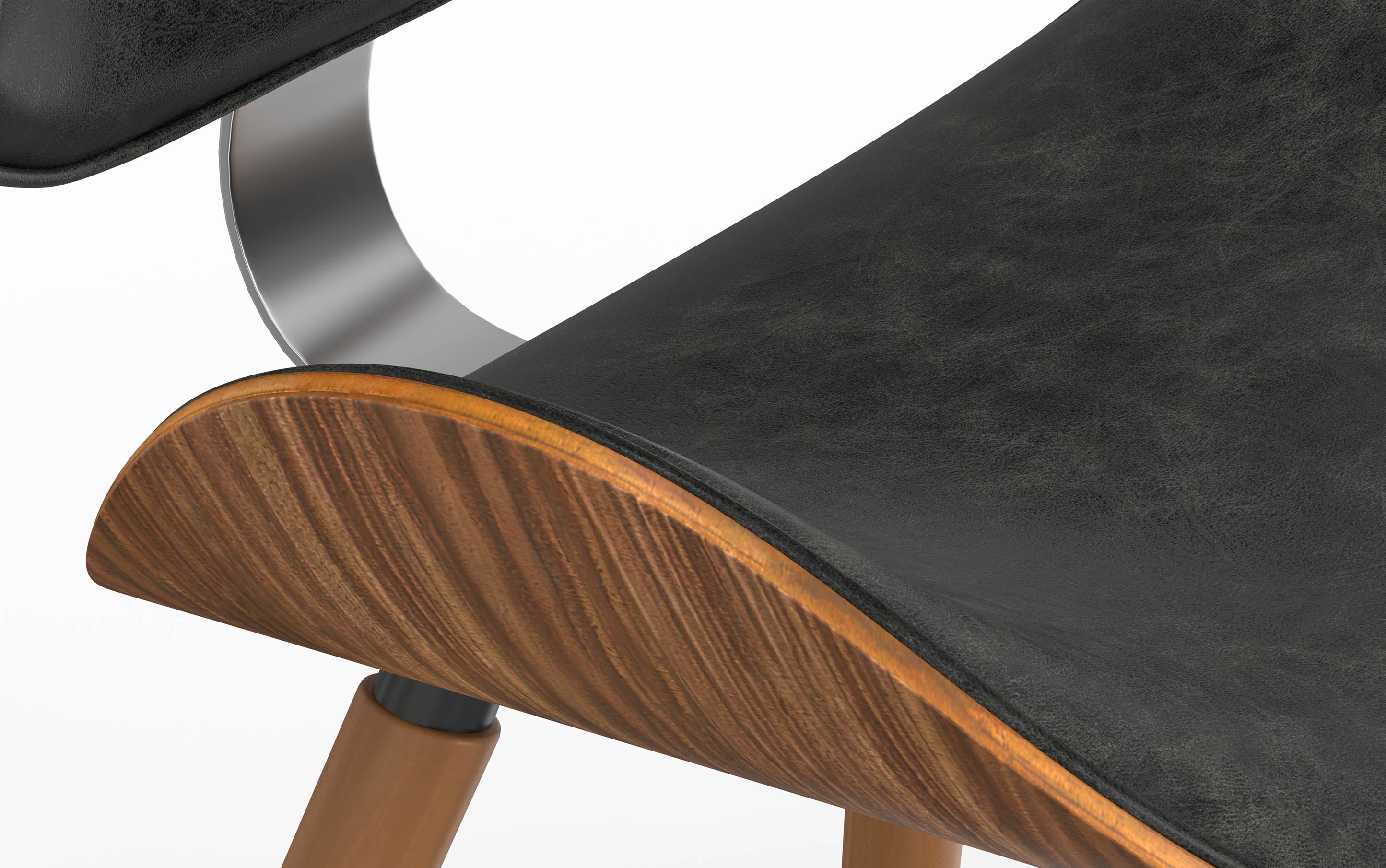 Marana Dining Chair in Distressed Vegan Leather