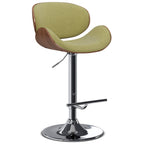 Marana Bentwood Adjustable Swivel Bar Stool
