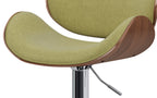 Marana Bentwood Adjustable Swivel Bar Stool
