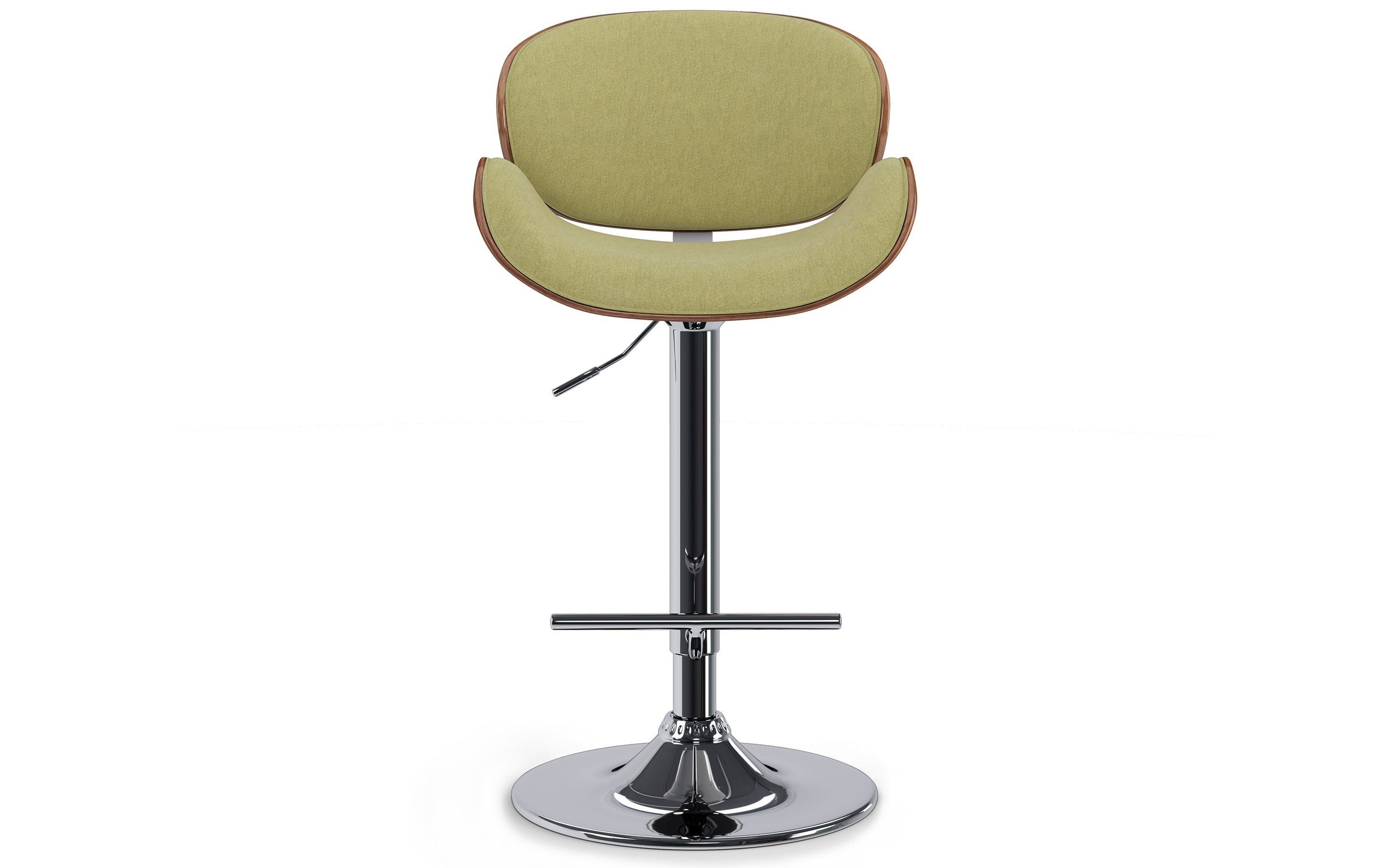 Marana Bentwood Adjustable Swivel Bar Stool