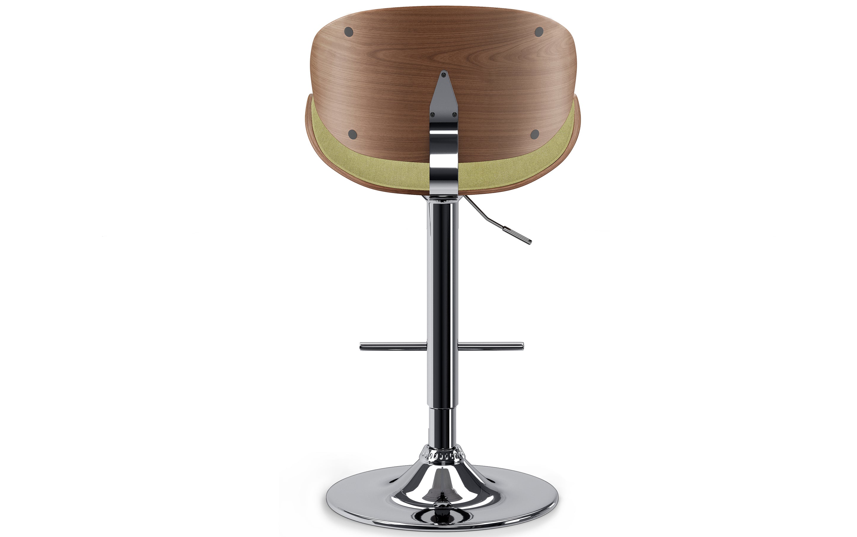 Marana Bentwood Adjustable Swivel Bar Stool