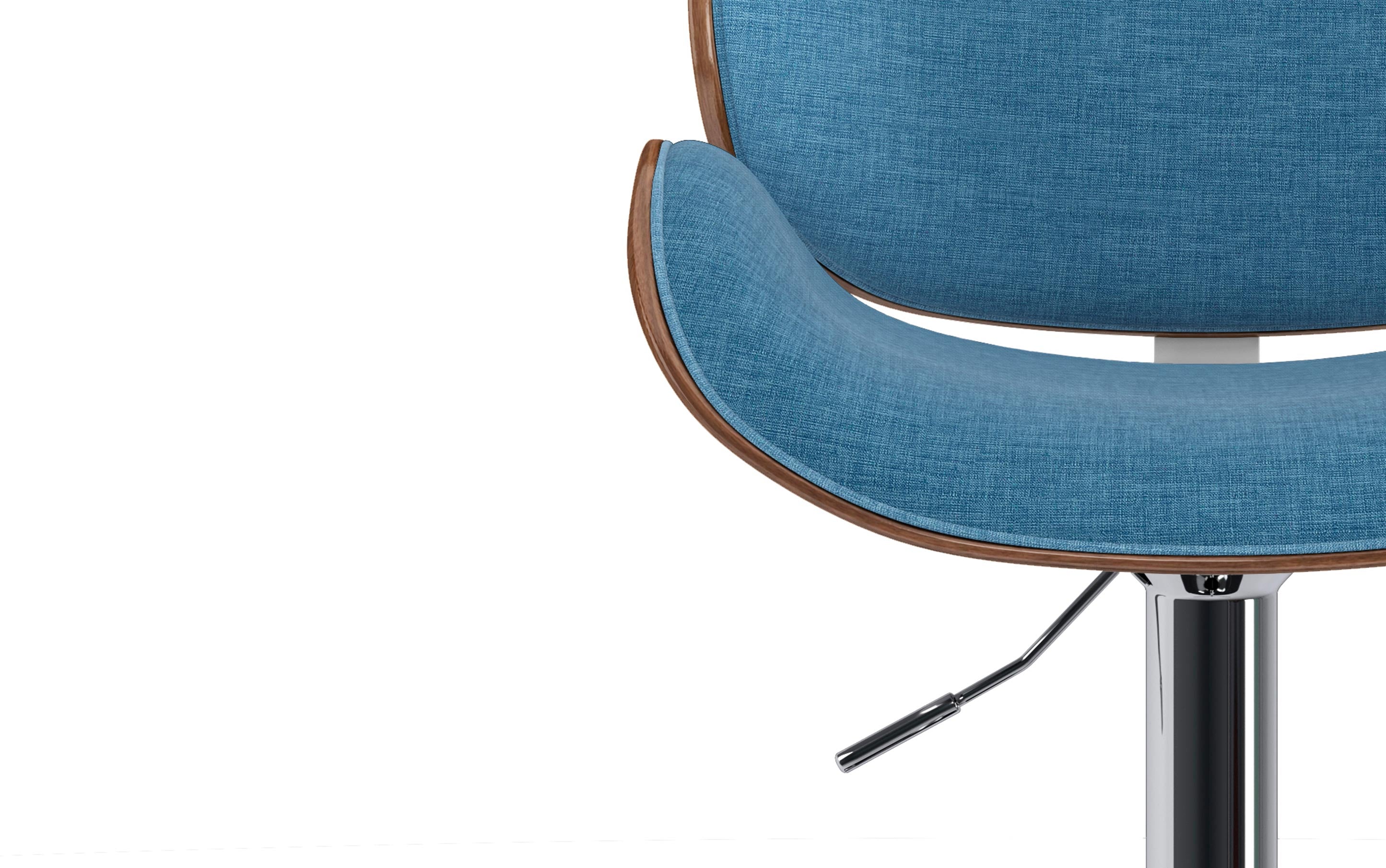 Marana Bentwood Adjustable Swivel Bar Stool