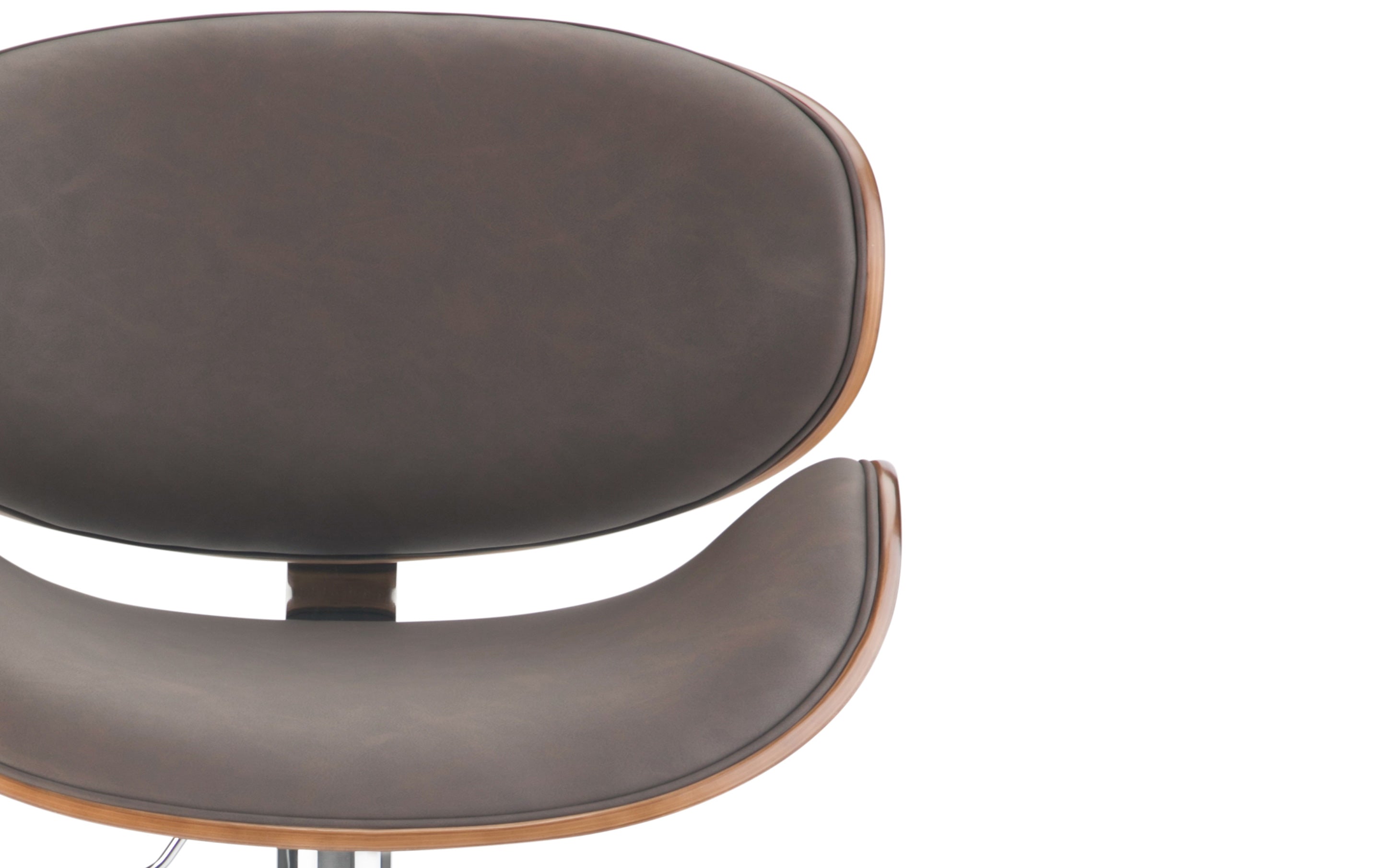 Marana Bentwood Adjustable Swivel Bar Stool