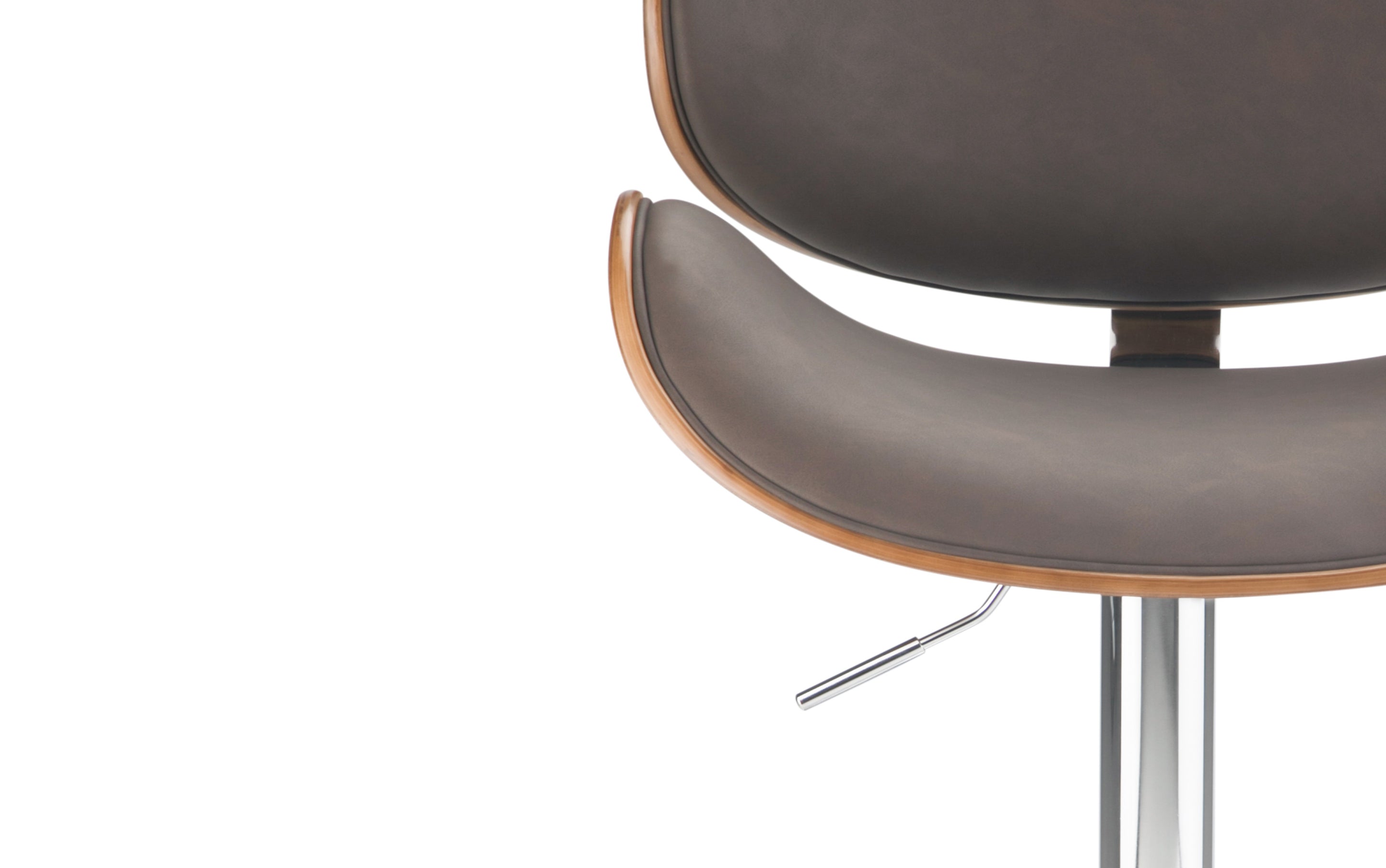 Marana Bentwood Adjustable Swivel Bar Stool