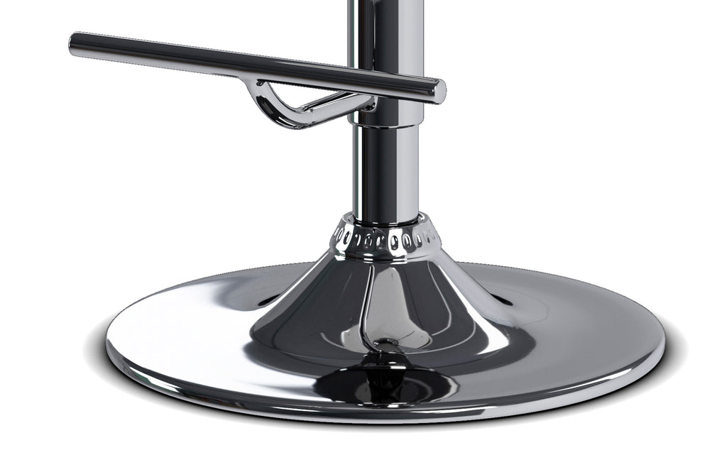 Marana Bentwood Adjustable Swivel Bar Stool