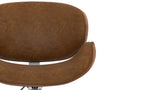Marana Bentwood Adjustable Swivel Bar Stool