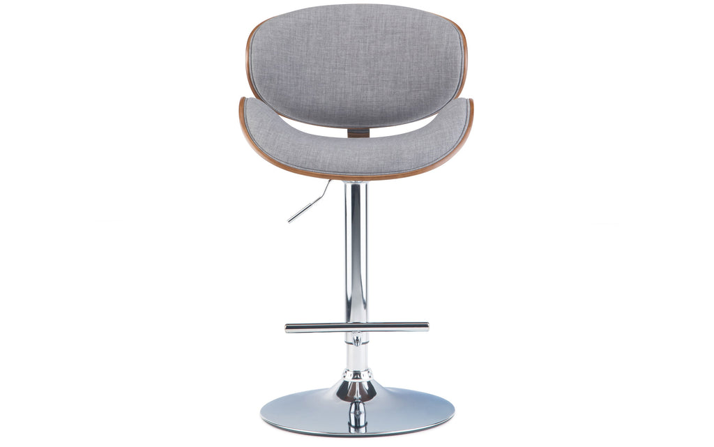 Marana Bentwood Adjustable Swivel Bar Stool