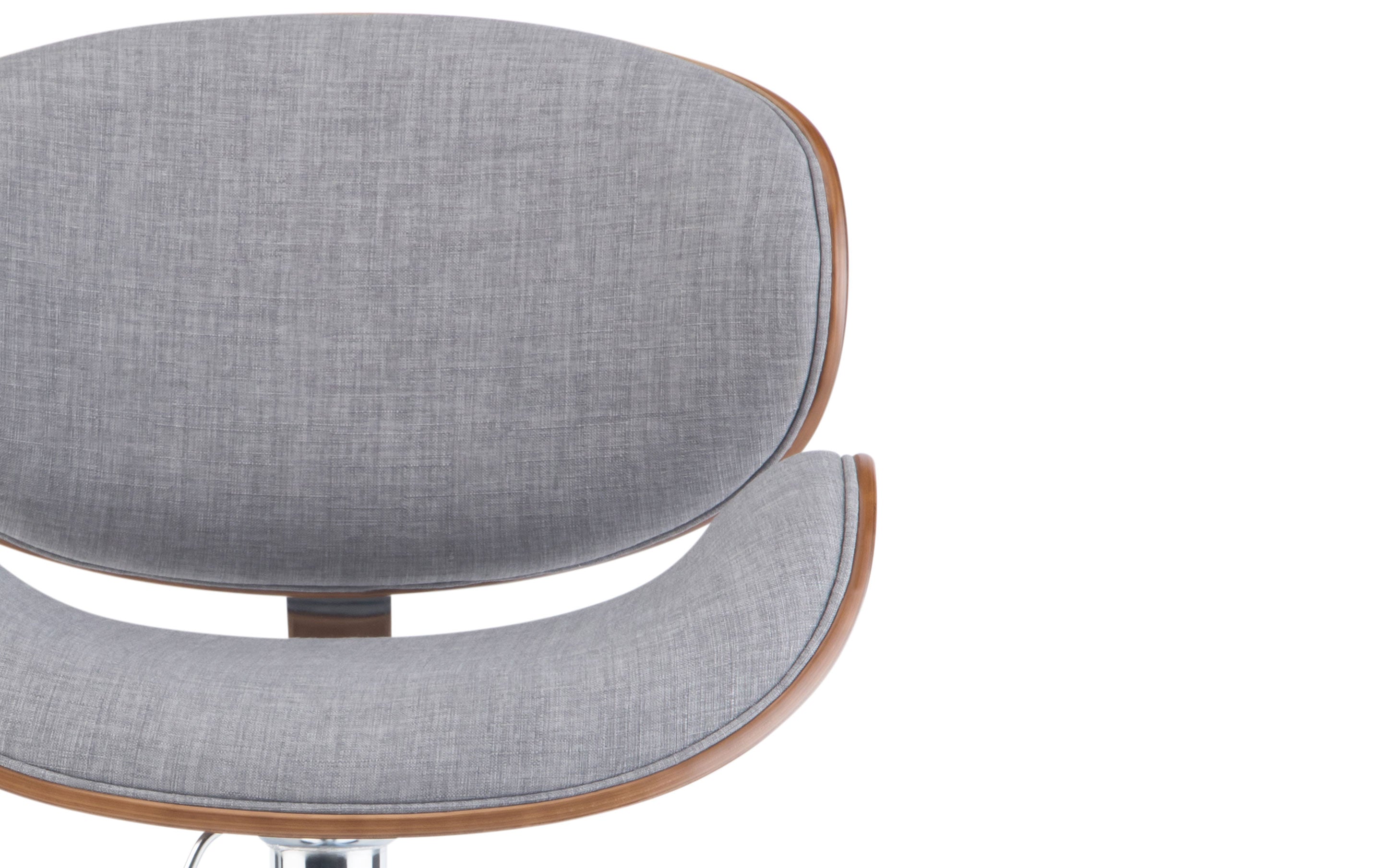 Marana Bentwood Adjustable Swivel Bar Stool