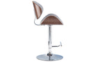 Marana Bentwood Adjustable Swivel Bar Stool
