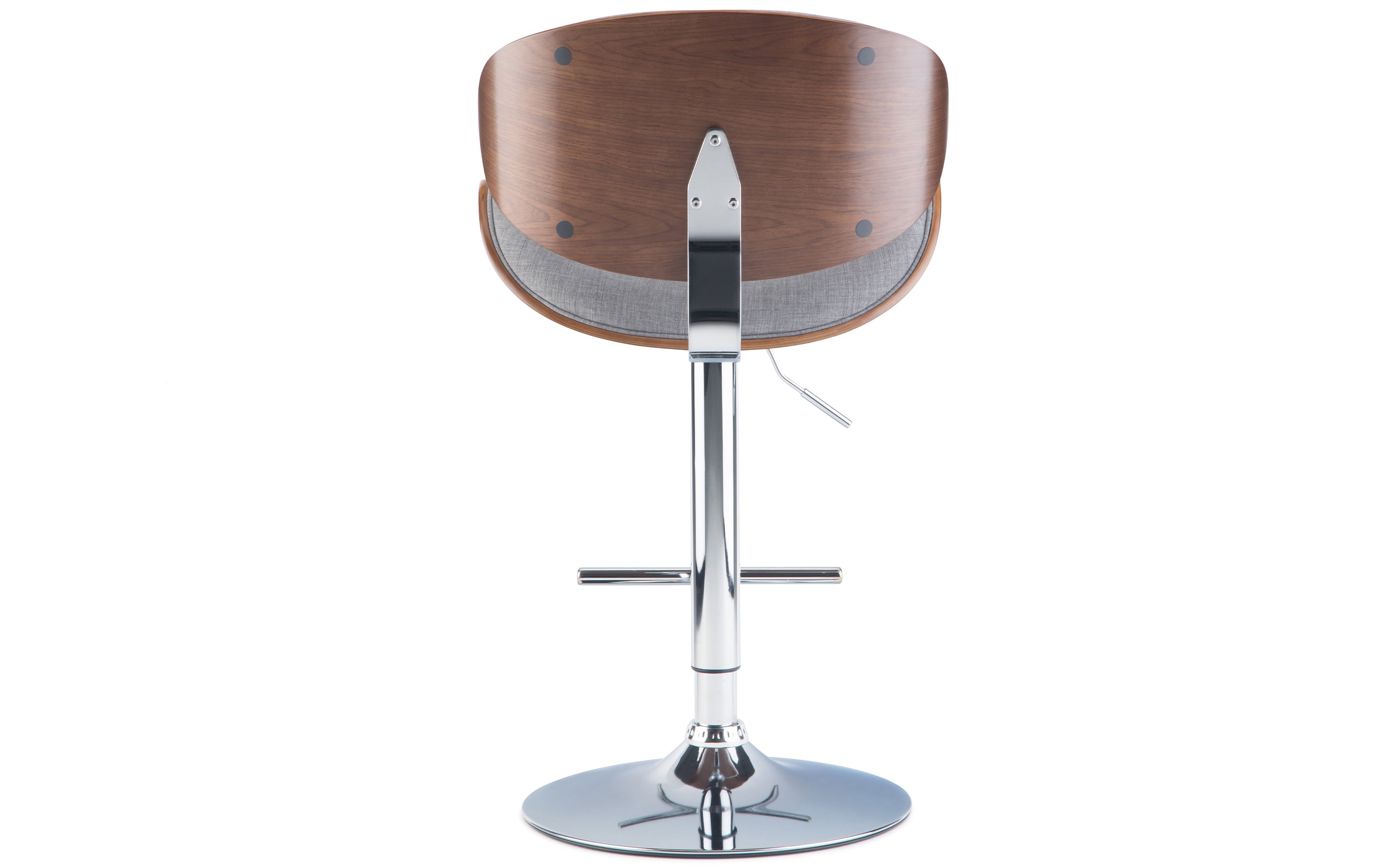 Marana Bentwood Adjustable Swivel Bar Stool