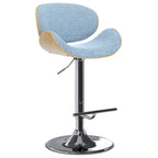 Marana Bentwood Adjustable Swivel Bar Stool