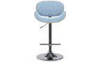 Marana Bentwood Adjustable Swivel Bar Stool