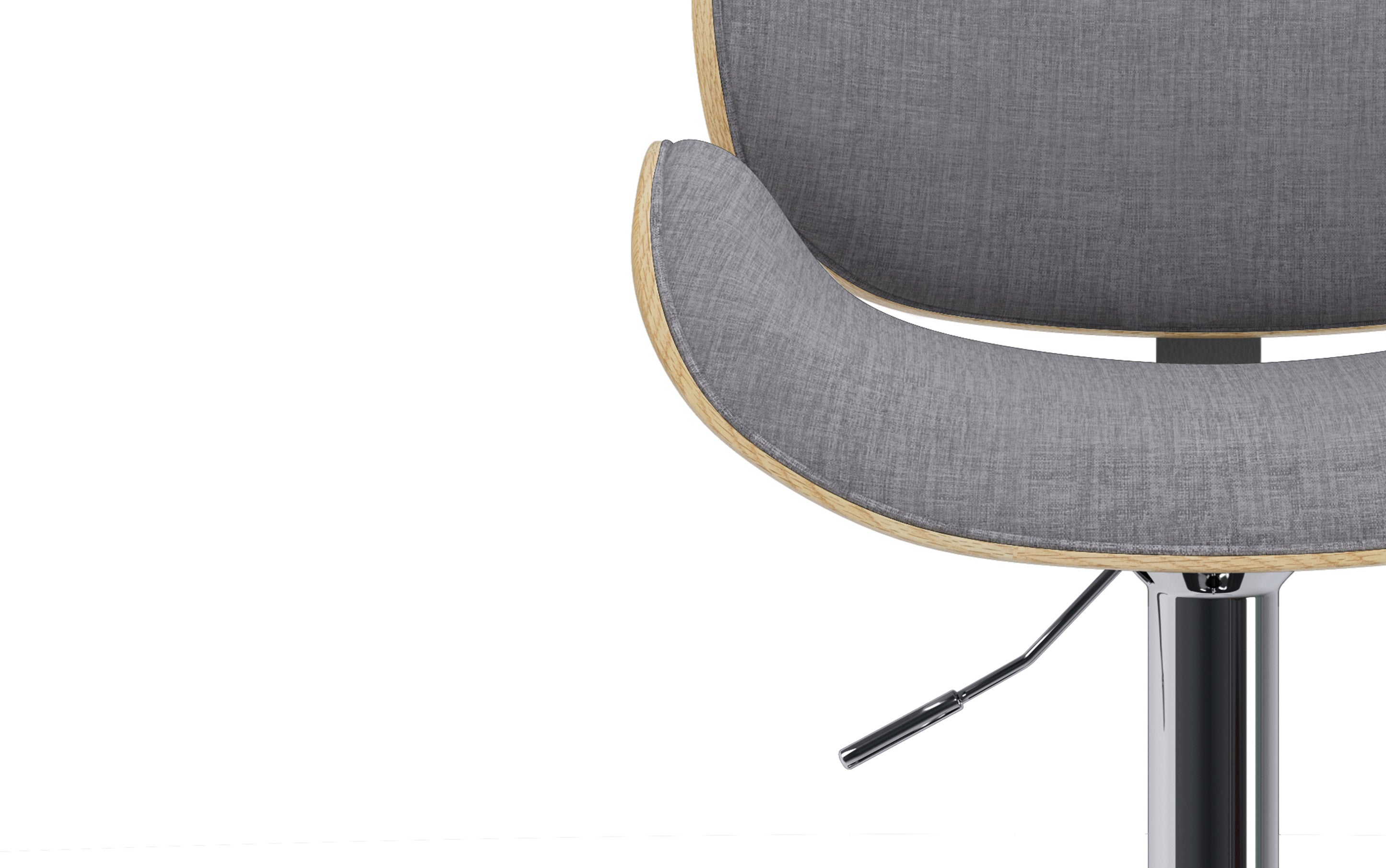 Marana Bentwood Adjustable Swivel Bar Stool