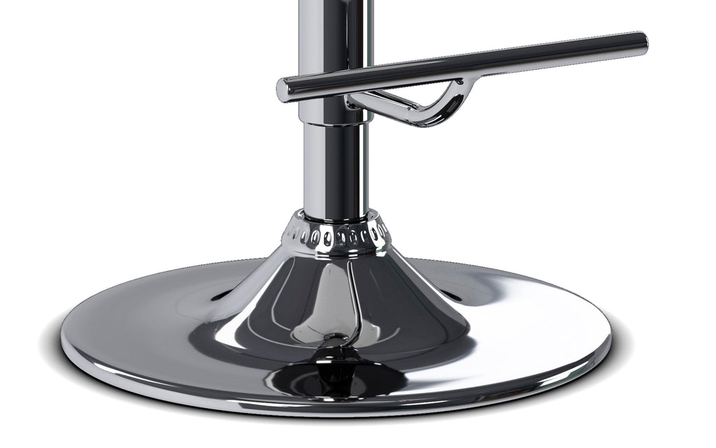 Marana Bentwood Adjustable Swivel Bar Stool