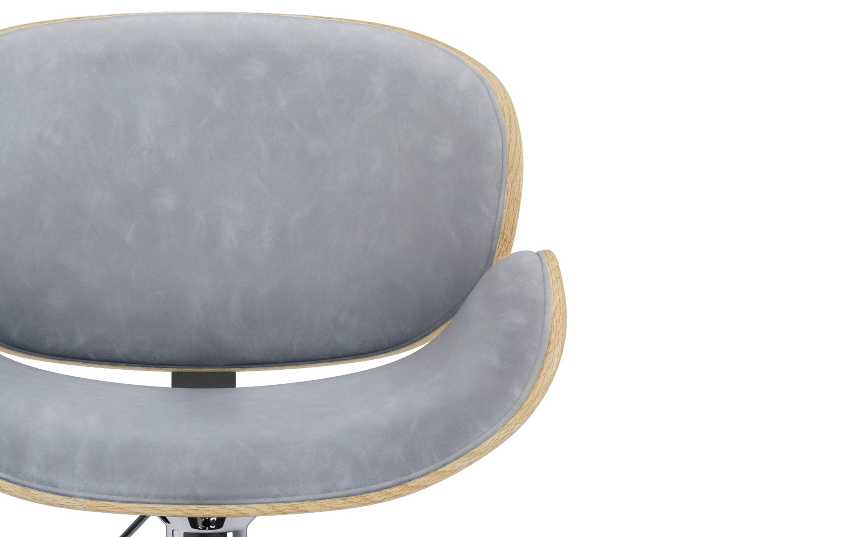 Marana Bentwood Adjustable Swivel Bar Stool