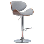 Marana Bentwood Adjustable Swivel Bar Stool